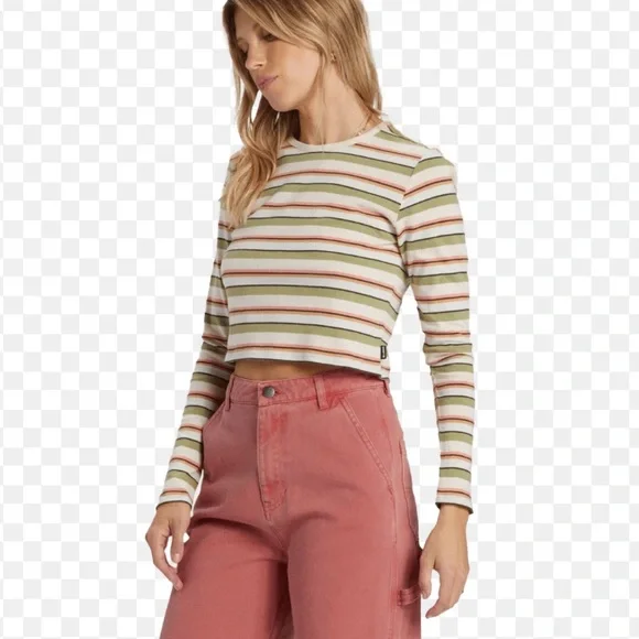 Billabong Tommy Striped Long Sleeve Top - Picture 4 of 4